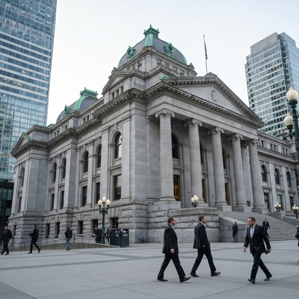 Vancouver courthouse where DuMoulin Boskovich LLP practices